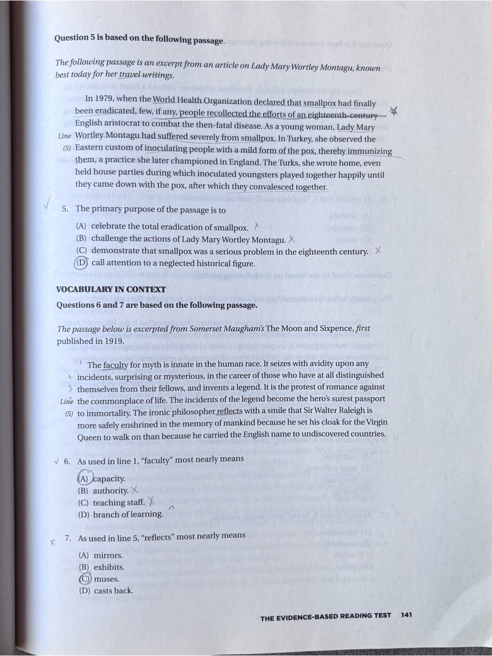 Barron's SAT 29th Edition Study Guide Sharon Weiner Green Paperback Exam Prep - Picture 4 of 4